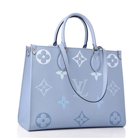 louis vuitton onthego mm summer blue|louis vuitton onthego mm bag.